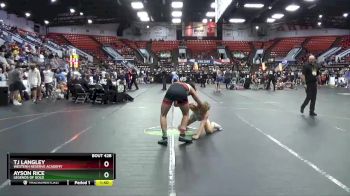 140 lbs Cons. Round 5 - Ayson Rice, Legends Of Gold vs Tj Langley, Western Reserve Academy
