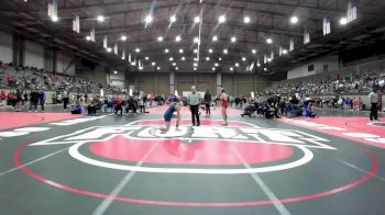 155 lbs Champ. Round 2 - Payton Maggard, Owasso vs Angel Pepper, Timberland