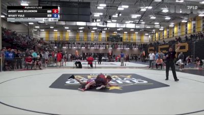 132 lbs Champ. Round 1 - Avery Van Zelderen, Moen Wrestling Academy vs Wyatt Yule, Moyer Elite Wrestling