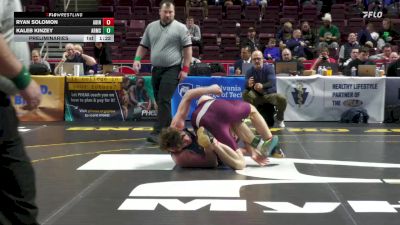 172 lbs Preliminaries - Ryan Solomon, Abington vs Kaleb Kinzey, Armstrong