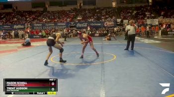 D 2 144 lbs Quarterfinal - Mason Scholl, Archbishop Rummel vs Trent Hudson, Sam Houston