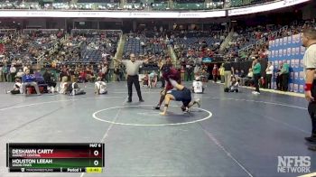 3A 157 lbs 3rd Place Match - Houston Leeah, Union Pines vs Deshawn Carty, Harnett Central