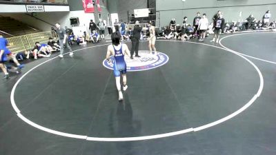 120 lbs Timothy Walker Jr, SDIKWA - San Diego-Imperial Kids Wrestling Association vs Lorenzo Reyes, LAWA - Los Angles Wrestling Association
