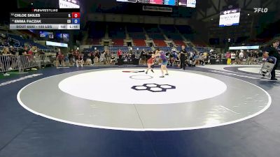 105 lbs Quarters - Chloe Skiles, IL vs Emma Faczak, CO