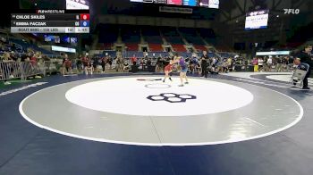 105 lbs Quarters - Chloe Skiles, IL vs Emma Faczak, CO