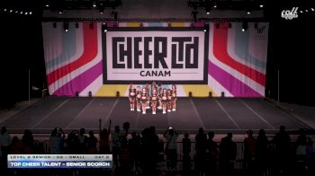 Top Cheer Talent - Senior Scorch [2026 L2 Senior - D2 - Small Day 2] 2026 CANAM Grand Nationals