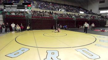 100 lbs Quarterfinal - Kamyla Torres, Rock Hill vs Elaina Owenby, Midland Valley