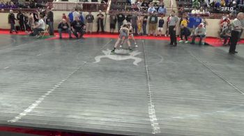 85_B lbs Quarterfinal - Frank Shearer, Lakeview vs Amari Brobeck, Jersey Shore