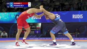 125 kg Finals 1-2 - Yedige Kassimbek, Kazakhstan vs Abolfazl Mohammad Nezhad, Iran