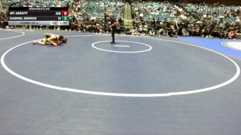 132 lbs Consi Of 4 - Jet Abbott, Juab vs Gabriel Serros, Volcano Vista