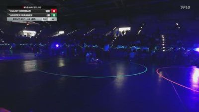 44 lbs Cons. Quarters - Elliot Norman, Northside vs Hunter Warner, Aviator Wrestling Academy