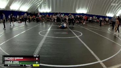 88 lbs Round 3 (8 Team) - Matthew Sheehan, Olmsted Falls vs Charlie Jones, Crossroads Wrestling