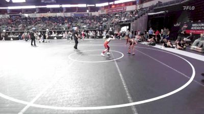 64 lbs Consolation - Cahlil Powell, Stl Warriors vs Oakley Evans, Team Owls