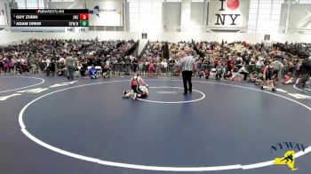 112 lbs Round 4 - Adam Drew, Bulldogs Youth Wrestling (Far Western) vs Guy Zubik, Journeymen Wrestling Club