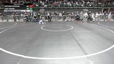 95 lbs Round Of 32 - Matthew Espinosa, High Pace Wrestling Club vs Alex Trahim, Triumph Trained