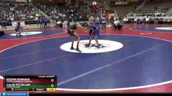 4A 120 Champ. Round 1 - Caleb McCollum, Mountain View vs Austin Edwards, Central Arkansas Christian