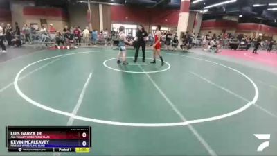 132 lbs Cons. Round 3 - Luis Garza Jr, All Valley Wrestling Club vs Kevin McAleavey, Finesse Wrestling Club