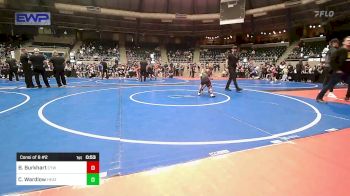 61 lbs Consi Of 8 #2 - Beau Burkhart, Coweta Tiger Wrestling vs Clayton Wardlow, Heat