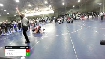 120 lbs 1st Place Match - Taegan Leavitt, Champions Wrestling Club vs Tyler Carlos, Elite Wrestling