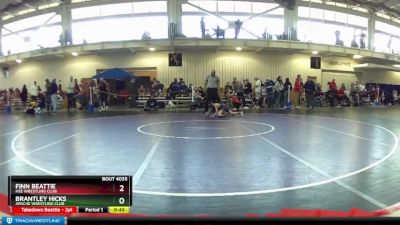 63 lbs Cons. Round 1 - Finn Beattie, HSE Wrestling Club vs Brantley Hicks, Apache Wrestling Club