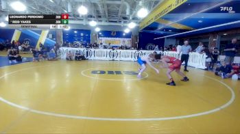 132 lbs Semifinal - Reid Yakes, Tampa Bay Tigers vs Leonardo Perdomo, Bloomingdale High School
