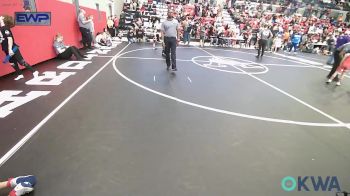 55 lbs Round Of 32 - Ace Bogart, Dark Cloud Wrestling Club vs Brooks Clay, Skiatook Youth Wrestling