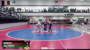 126 lbs Quarters & 1st Wb (16 Team) - Pace Lilenfeld, St Francis School vs Jayden Lee, Bryan County