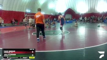 132 lbs Round 2 (6 Team) - Ian O`Conner, Olympia vs Zack Brekke, Reedsburg