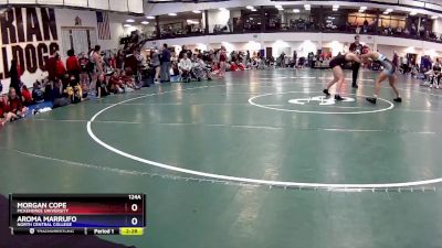 124A Cons. Round 3 - Aroma Marrufo, North Central College vs Morgan Cope, McKendree University