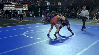 170 lbs Consi Of 16 #1 - Leia Hernandez, Golden Valley (SJ) vs Genesis Rivera, Bell (LA)