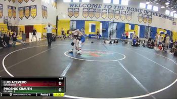 120 lbs Semifinals (8 Team) - Phoenix Krauth, Deland vs Luis Acevedo, South Dade