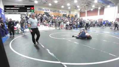 157 lbs 5th Place Match - Giovanni Silva, Westview vs Jake Jampolsky, Mountain View (Mesa) High School