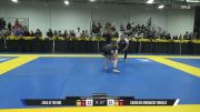 Caroline Brunacio Vinhaes vs Zara Di Tofano 2026 Pan IBJJF Jiu-Jitsu No-Gi Championship
