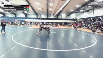 165 lbs Cons. Round 2 - Jacob Ebaugh, Alvernia vs Daiveon Barlow, Shenandoah