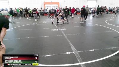 85 lbs 1st Place Match - Cameron Steiner, Summerville Takedown Club vs Preston Poss, Ninety Six