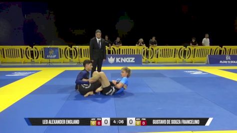 Gustavo De Souza Francelino vs Leo Alexander England 2025 Pan IBJJF Jiu-Jitsu No-Gi Championship