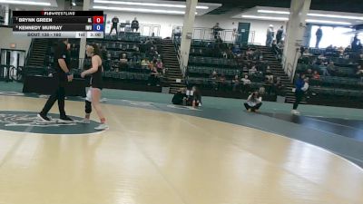 160 lbs Cons. Round 2 - Brynn Green, Albion vs Kennedy Murray, Illinois Wesleyan