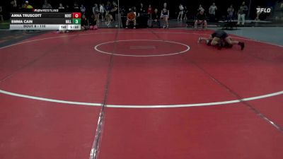 110 lbs Round Of 16 - Anna Truscott, Northampton vs Emma Cain, Millville