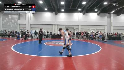 138 lbs Quarters - Jonas Rebstock, LRTC vs Jonathan Fritinger Jr., Southwest Select Wrestling Club