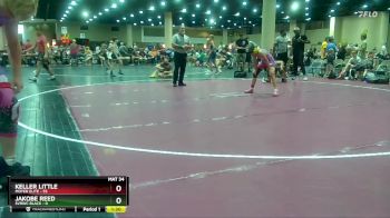 95 lbs Round 6 (8 Team) - Keller Little, Moyer Elite vs Jakobe Reed, SVRWC Black