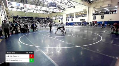 133 lbs Round Of 32 - Peyton McClees, Mountain View vs Sammy Spaulding, Camden Catholic