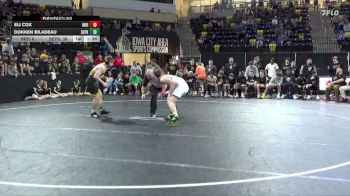 165 lbs Finals (1st & 3rd) - Dokken Biladeau, Southeast Polk vs Eli Cox, Indianola