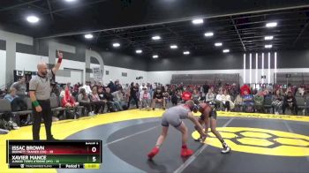 100 lbs Quarterfinals (8 Team) - Xavier Mance, Junior Terps Xtreme (MY) vs Issac Brown, Burnett Trained (OH)