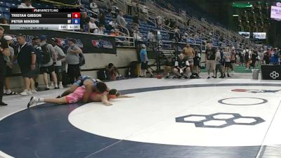 175 lbs Cons. Rd Of 16 - Tristan Gibson, Ohio vs Peter Mikedis, New York