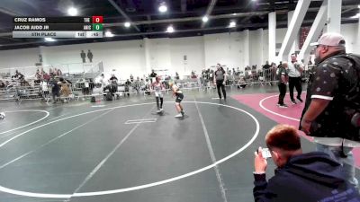 89 lbs 5th Place - Cruz Ramos, The Wrestling Asylum vs Jacob Judd Jr, Aniciete TC