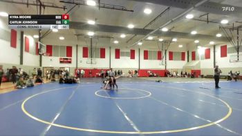 130 lbs Cons. Round 5 - Kyra Moore, Middleton vs Caitlin Johnson, Eagle