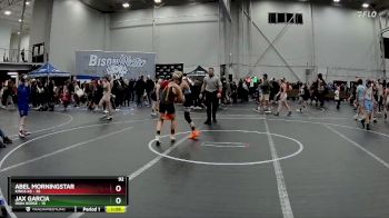 92 lbs Placement (4 Team) - Jax Garcia, Iron Horse vs Abel Morningstar, Kings K6