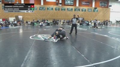 157 lbs Champ. Round 1 - Balmoris Ardon, Moorpark CCC vs Leonard Castellanos, Santa Ana College