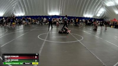 76 lbs Round 7 (8 Team) - Tyler Demand, Lake WC vs Bruce Fowler, OMP