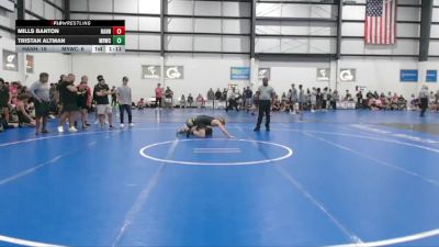 132 lbs Allday - TRISTAN ALTMAN, MAT RATS WRESTLING CLUB vs Mills Banton, HANOVER HAWKEYE